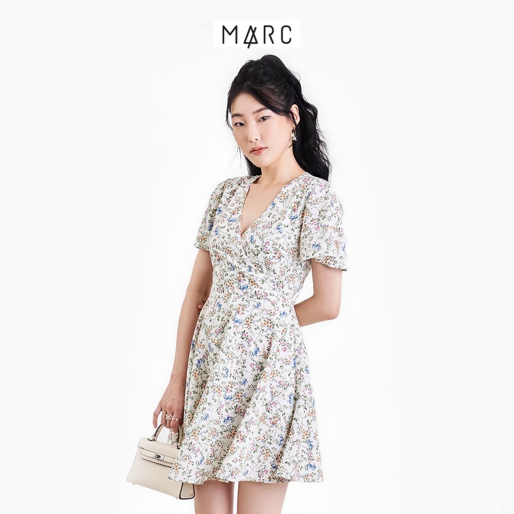 Đầm nữ MARC FASHION mini đắp chéo tay cánh tiên CBMH094222