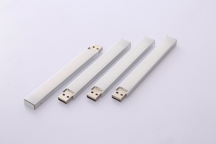 Đèn led sáng trắng đọc sách cảm ứng chạm thông minh cắm cổng USB(Tặng quạt sắt mini cắm cổng USB-màu ngẫu nhiên)