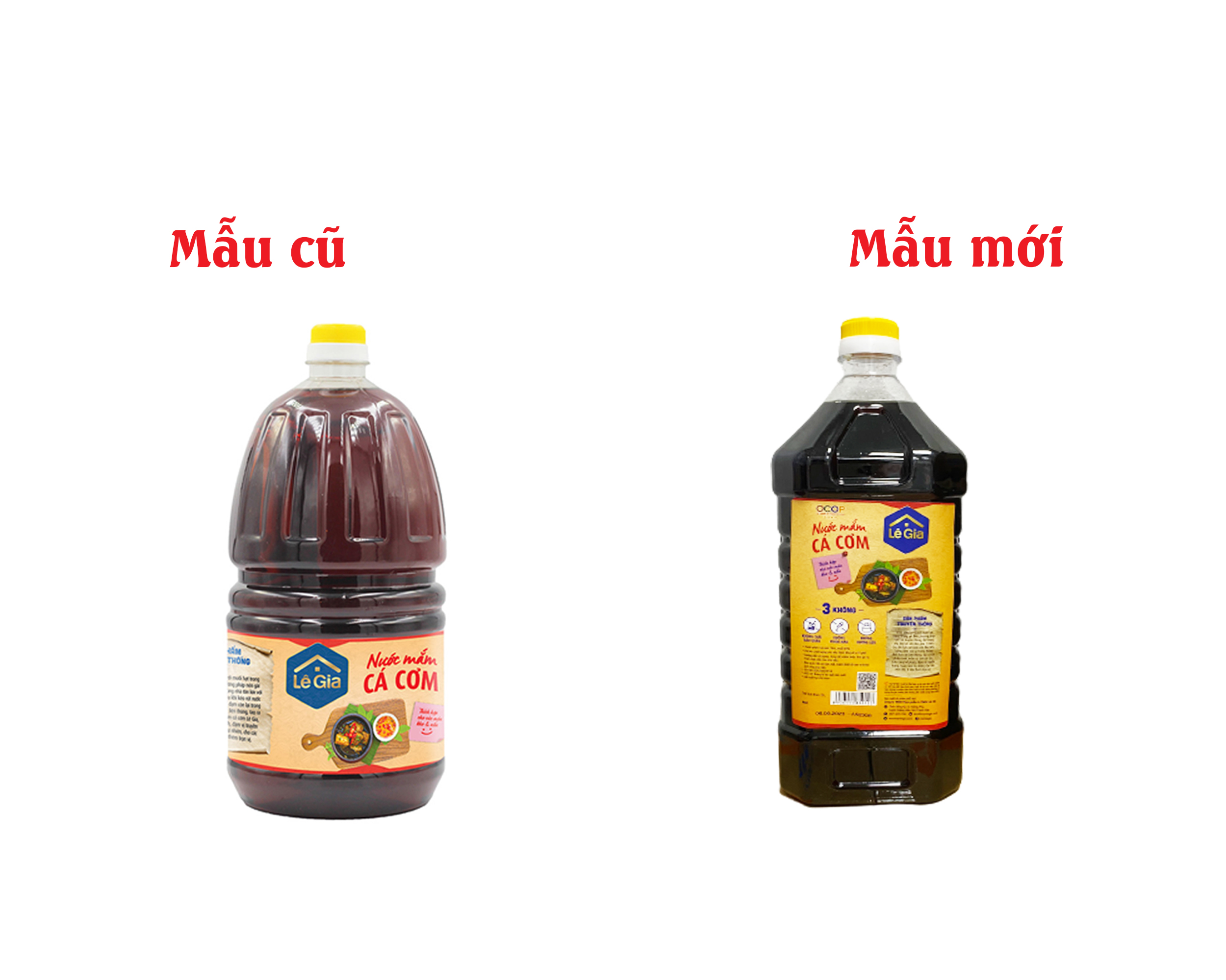 Nước mắm cá cơm Lê Gia- can 2l