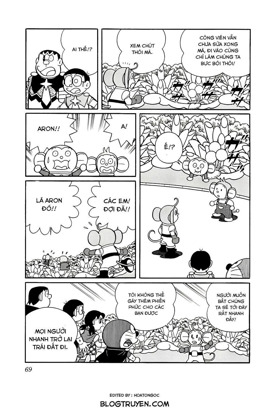 doraemon - nobita và những hiệp sĩ không gian chapter 3 16