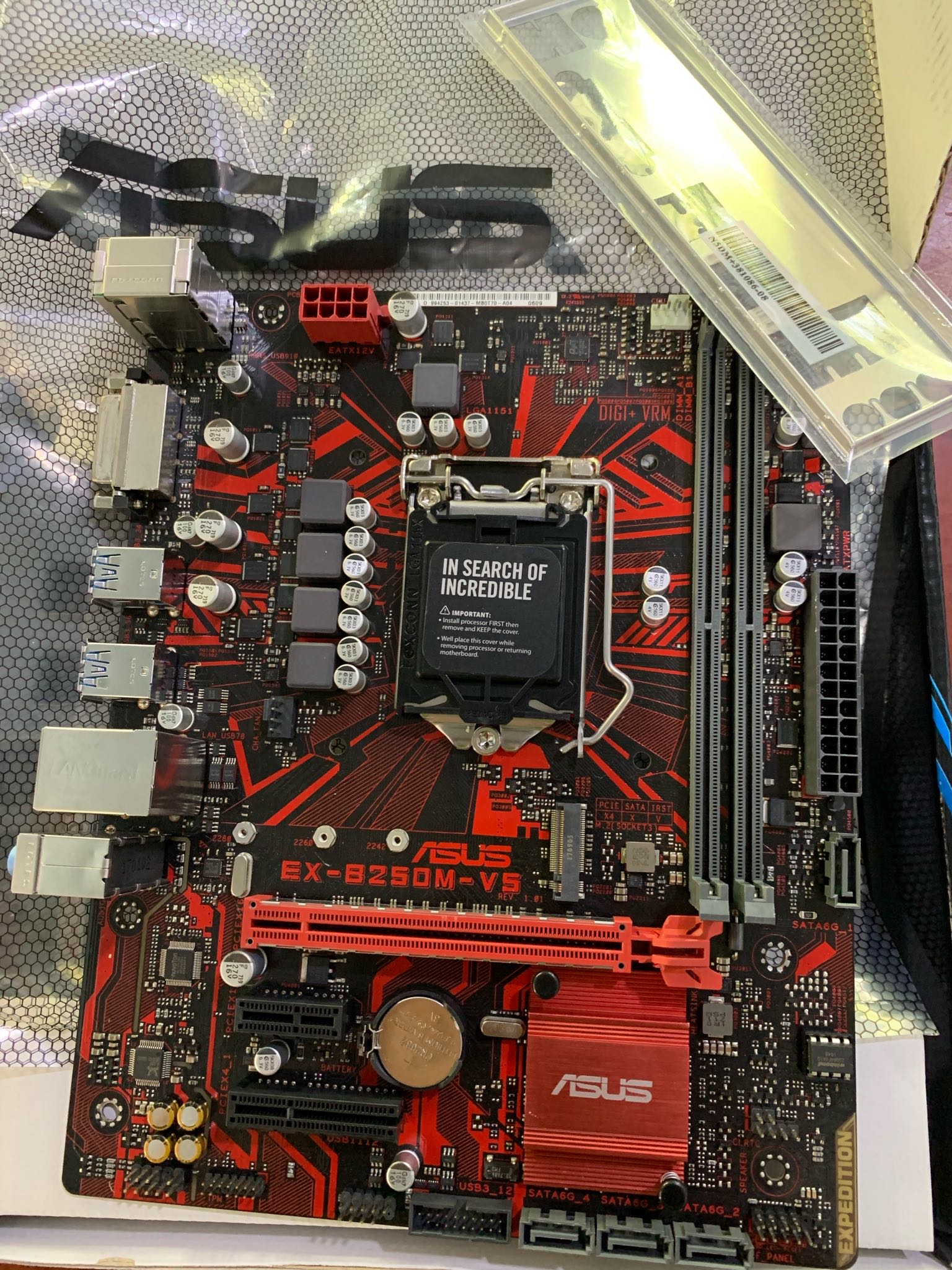 Bo Mạch Chủ (Mainboard) ASUS EX-B250M-V5 (HÀNG CHÍNH HÃNG)