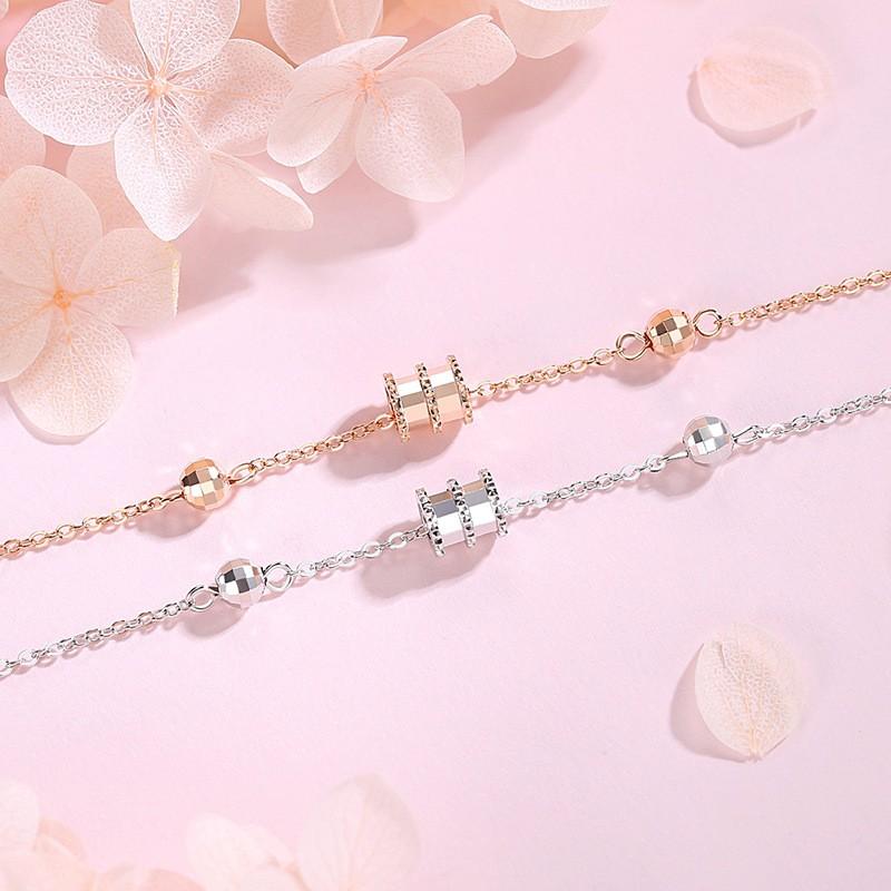 Vòng tay nữ bạc Ý s925 chuông nhỏ S0067 - AROCH Jewelry