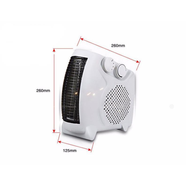 Máy Sưởi Mini Cao Cấp Máy Sưởi 2 Chiều 3 chế Độ, Công Suất 1500W-Tiết Kiệm Điện, An Toàn Tuyệt Đối