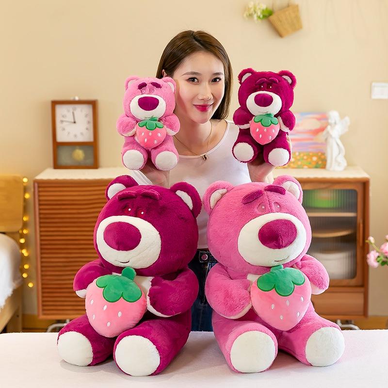 Gấu bông Lotso ôm dâu - mẫu mới - QCCC