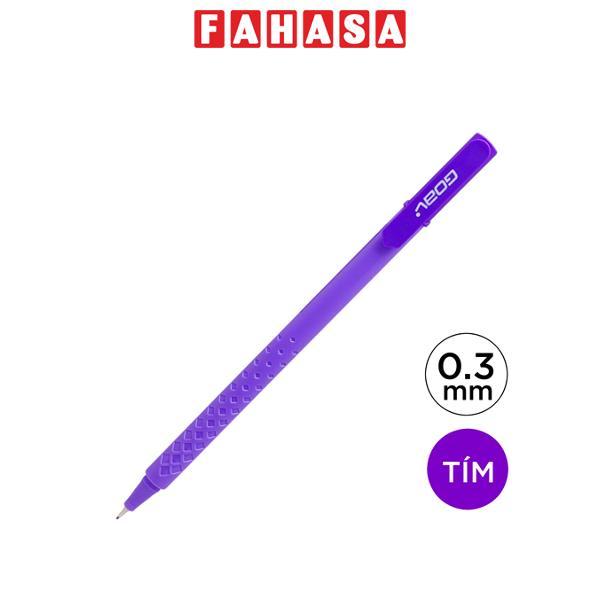 Bút Lông Kim Goal 0.5 mm - Thiên Long FL-015 - Mực Tím - Thân Màu Tím