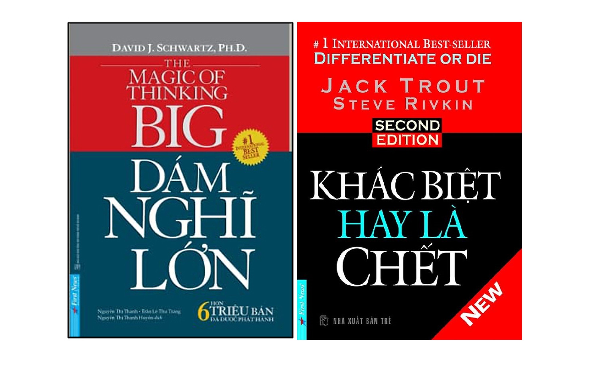 Combo 2 Cuốn Sách: Dám Nghĩ Lớn + Khác Biệt Hay Là Chết