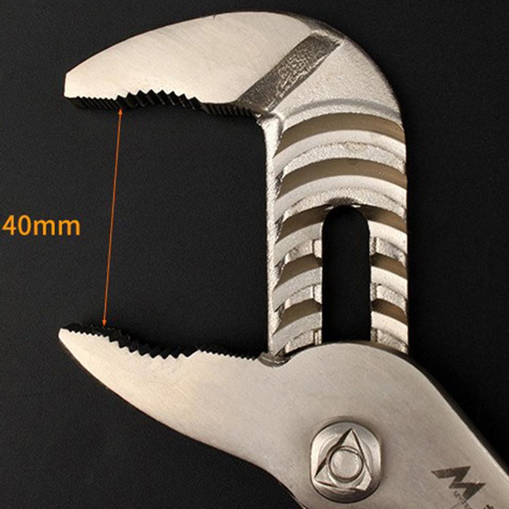 Adjustable Plumbing Pipe Pliers Wrench, Groove Joint Pliers 7 inch