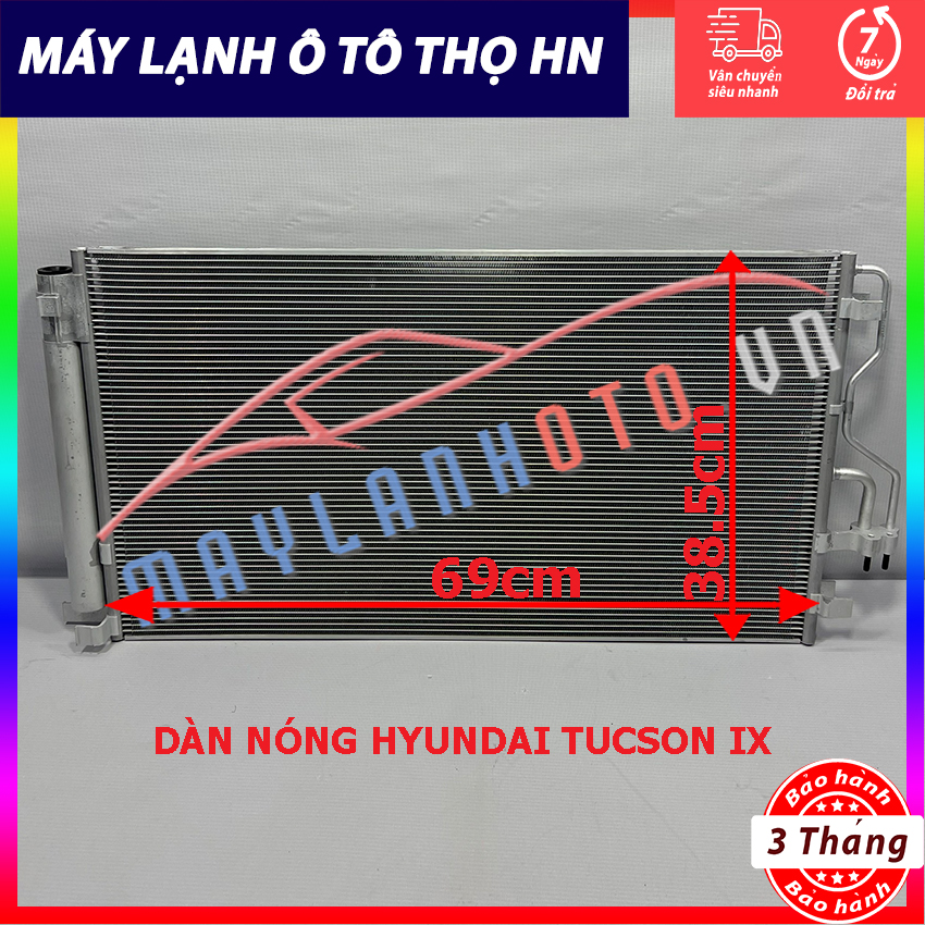 Dàn nóng Hyundai Tucson IX đời 2010 Hàng xịn Hàn Quốc
