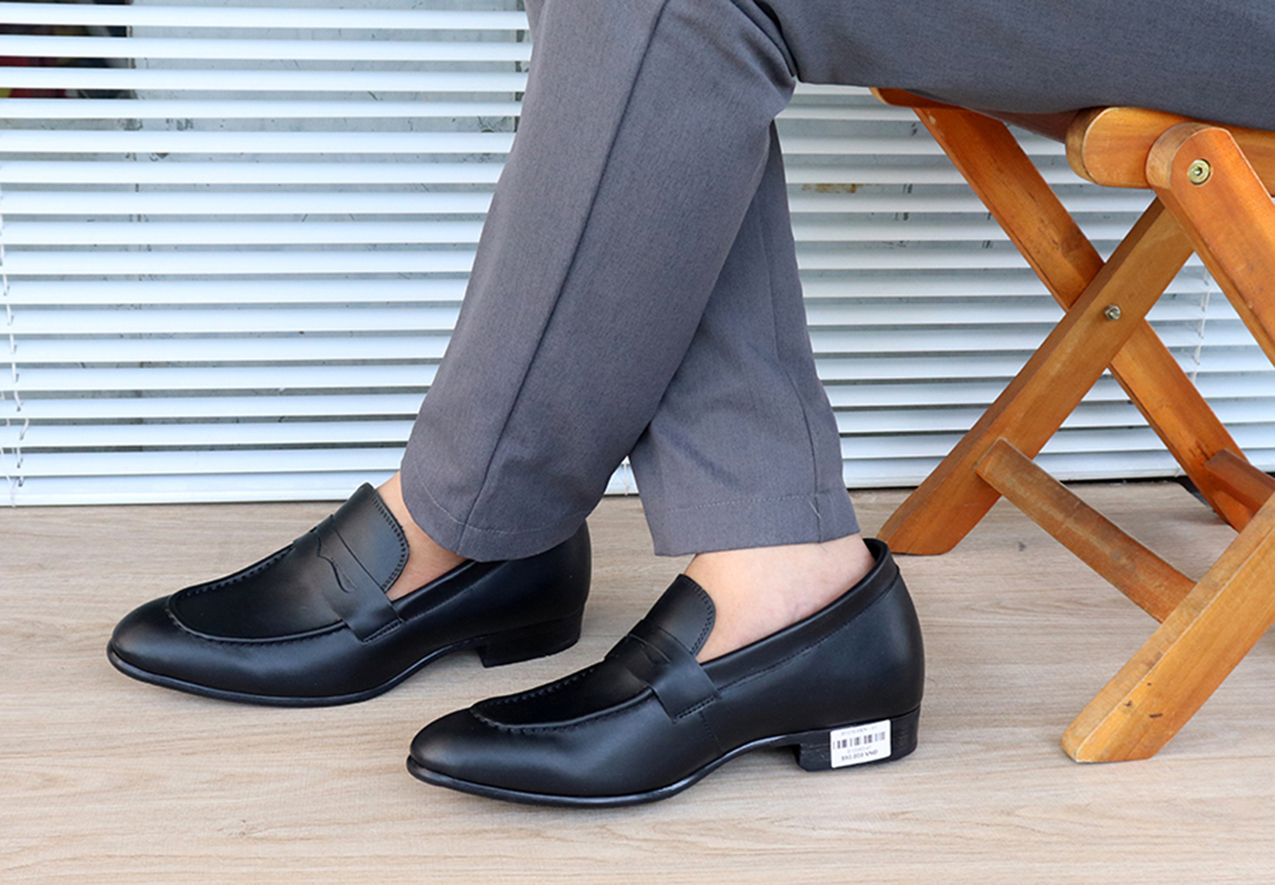 GIÀY TĂNG CHIỀU CAO GIÀY CAO DÀNH CHO NAM GIỚI T&TRA S1039 DA TRƠN - CAO 6CM GIÀY ĐỘN NAM CAO VƯỢT TRỘI