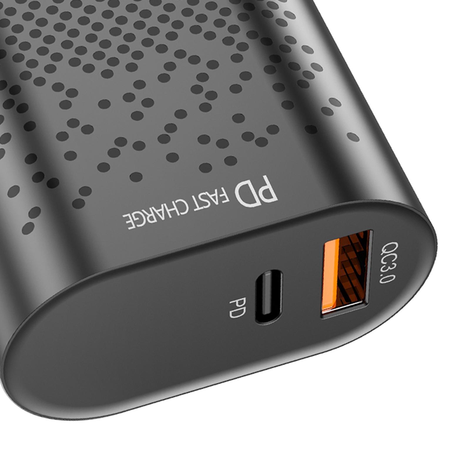 QC 3.0 USB C PD Ports Wall Charger Power Adapter US Plug