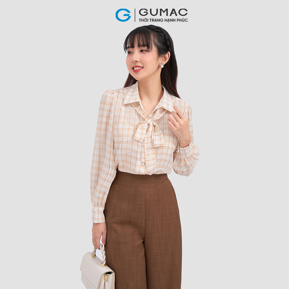 Quần ống rộng thời trang GUMAC QC11002