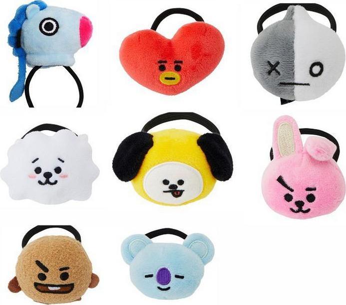 Chun buộc tóc nhân vật hình BT21 BTS