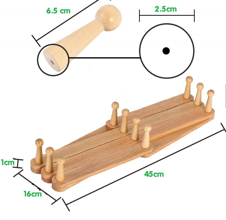 Móc treo tường 10 nhánh tròn, Móc treo quần áo biến hình phù hợp với mọi không gian