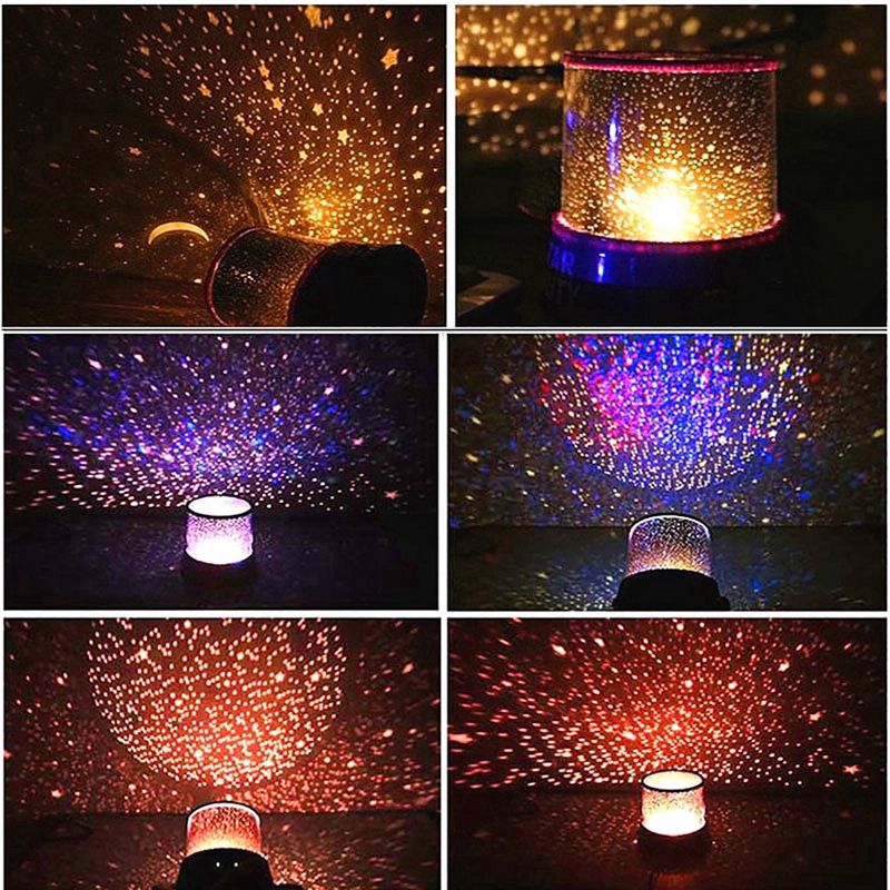 Đèn chiếu sao Star Master huyền ảo lãng mạn cho phòng ngủ thêm lung linh (tặng kèm 3 pin aa), có thể sử dụng sạc