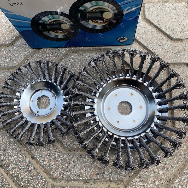 Lưỡi Dao cắt cỏ tận gốc sợi thép size 6