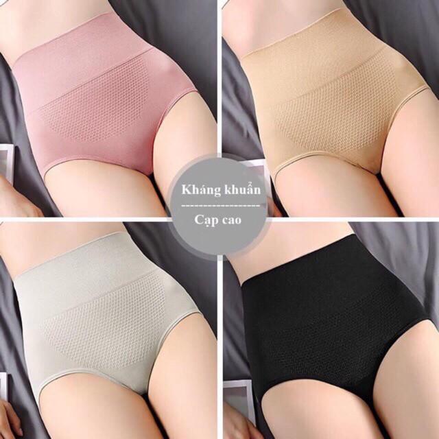 Combo 5 Quần lót cạp cao gen bụng nâng mông _kháng khuẩn hàng xuất nhật
