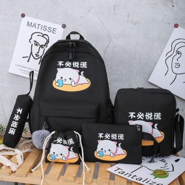 Cặp đi học, balo, túi xách 4 món