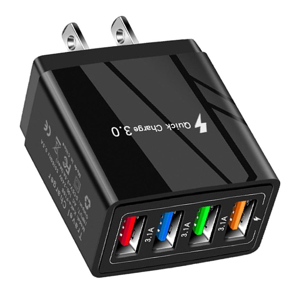 USB Hub Wall Charger Power Adapter US Plug Charging Block