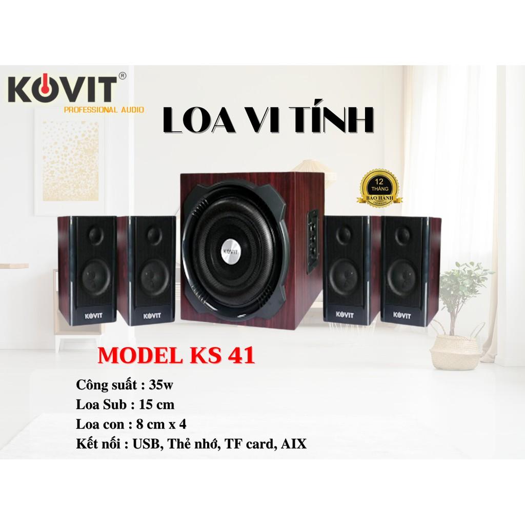 Loa Vi Tính Kovit KS-41 Bluetooth - hàng chính hãng