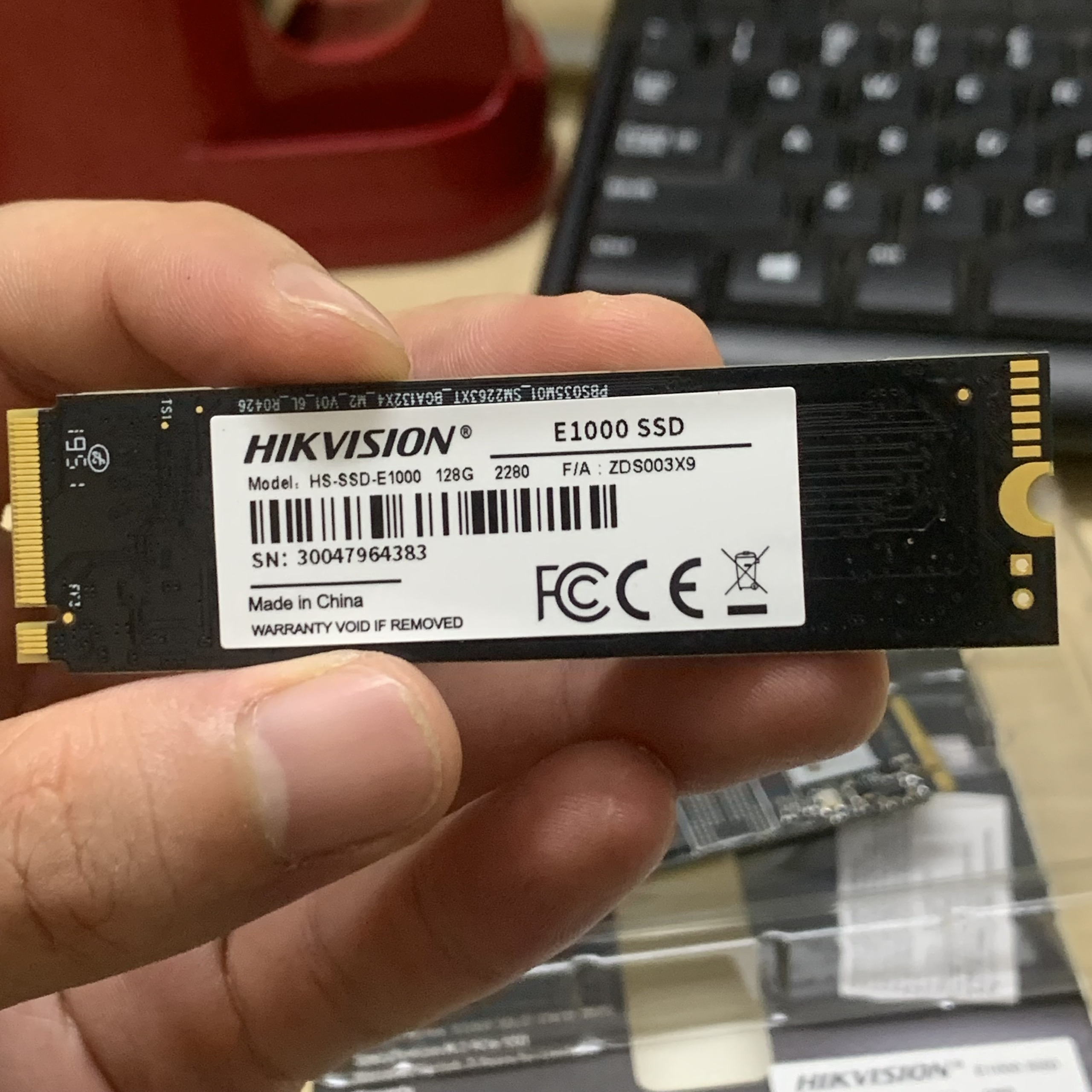 Ổ cứng SSD Hikvision E1000 128GB/256GB/512GB/1TB NVMe PCIe M2 2280 Gen 3x4 Hàng chính hãng