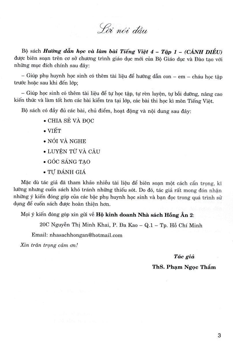 Hướng Dẫn Học Và Làm Bài Tiếng Việt 4 - Tập 1 _HA