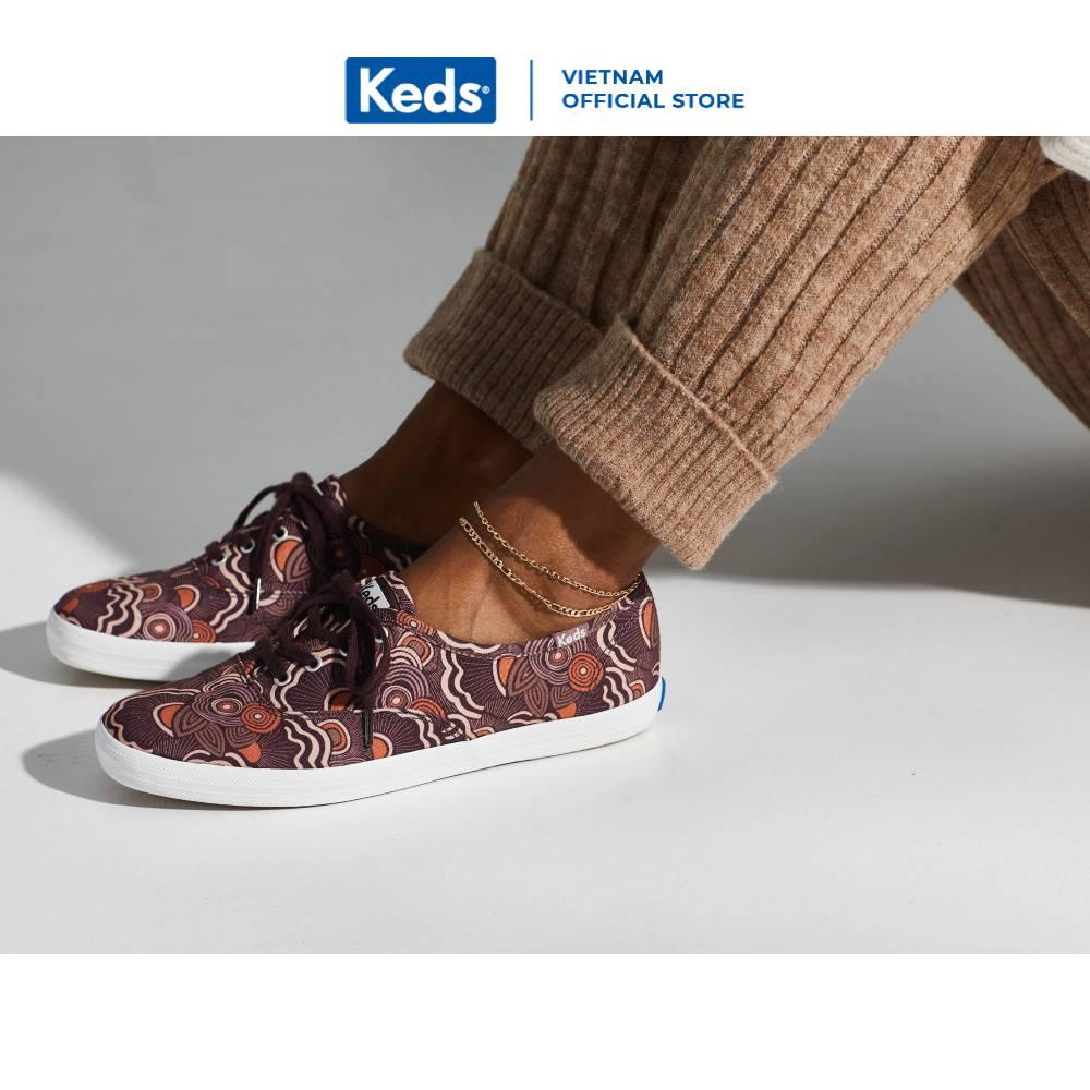 Giày Keds Nữ- Champion Organic Ripple Floral- KD065428