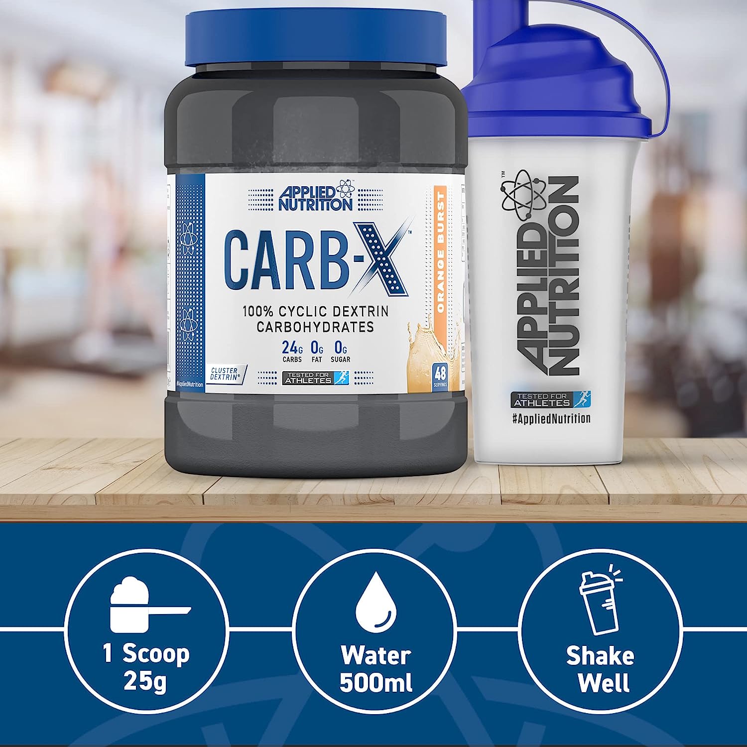 Carb X (1.2Kg 48 Serving) - Carbohydrates Hòa Tan Nhanh - Cung Cấp Và Phục Hồi Năng Lượng Nhanh Chóng Tinh Bột Nhanh Từ Anh Quốc