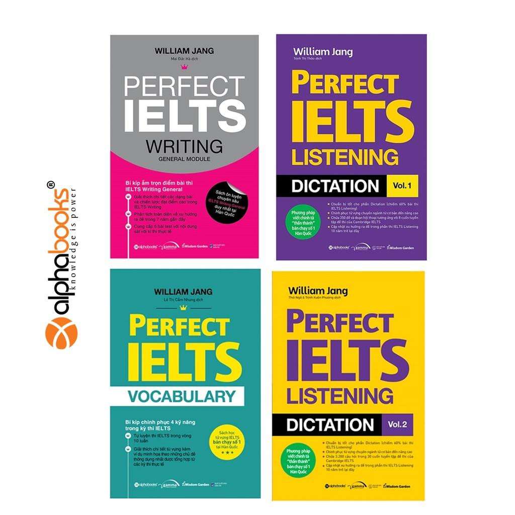 Perfect IELTS Listeng Dictation Vol.1 - William Jang - Trịnh Thị Thảo dịch - (bìa mềm)