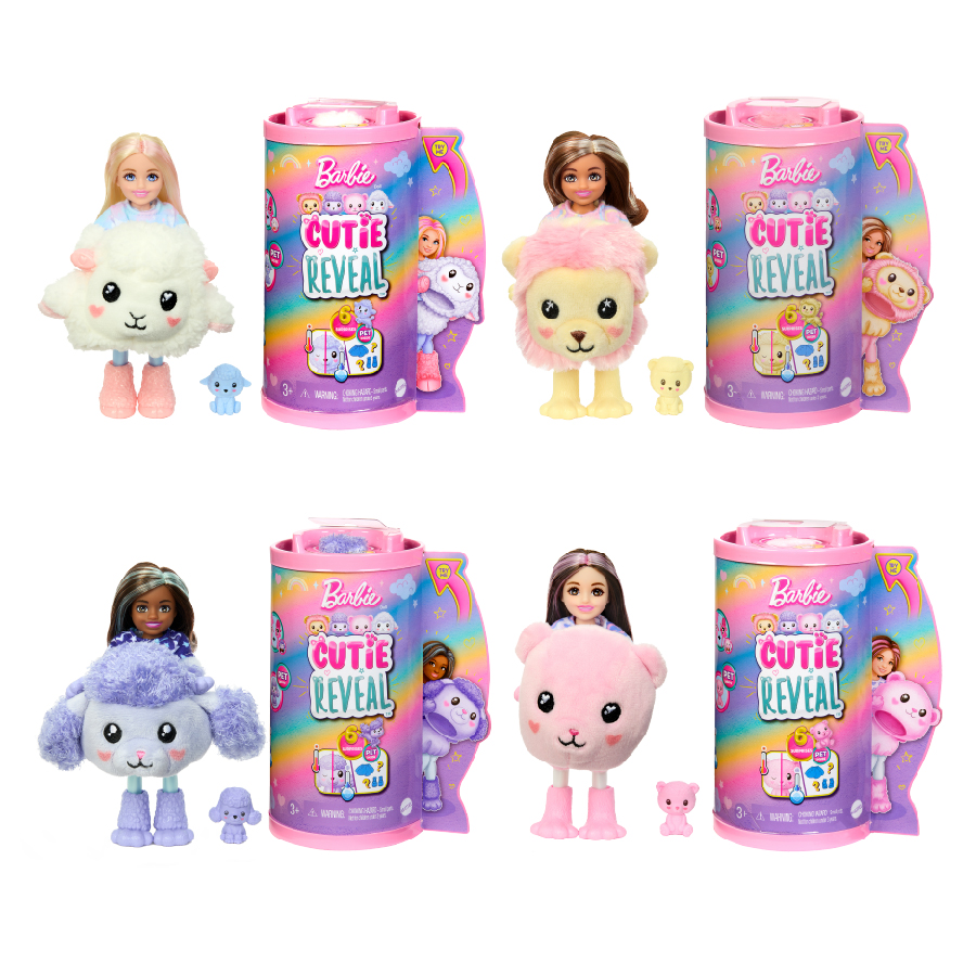 Đồ Chơi Búp Bê Chelsea Cutie Reveal - Baby Lion BARBIE HKR21/HKR17