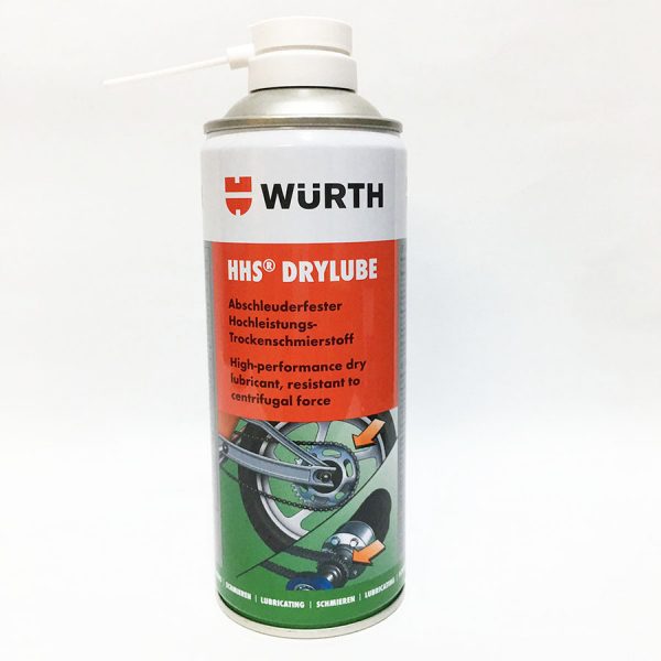 Mỡ bò xịt khô Wurth HHS Drylube 400ml 08931066 Adhesive Lubricant HHS Drylube