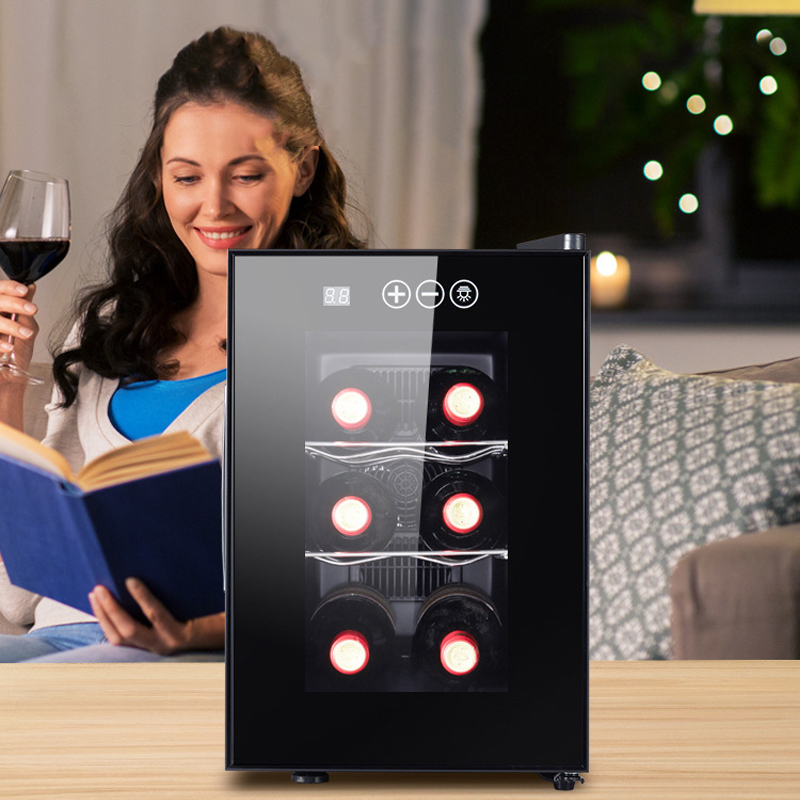 Tủ bảo quản rượu vang , tủ bảo quản làm lạnh nước hoa quả 6-8 chai