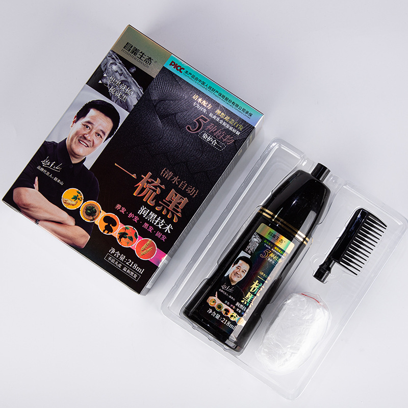 Bộ lược chải phủ tóc bạc thông minh thảo dược công nghệ mới nhất