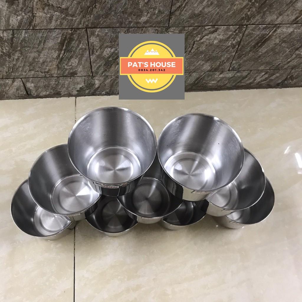 Bộ 5 ly làm đá Inox TITHAFAC cao cấp thiết kế bền đẹp️