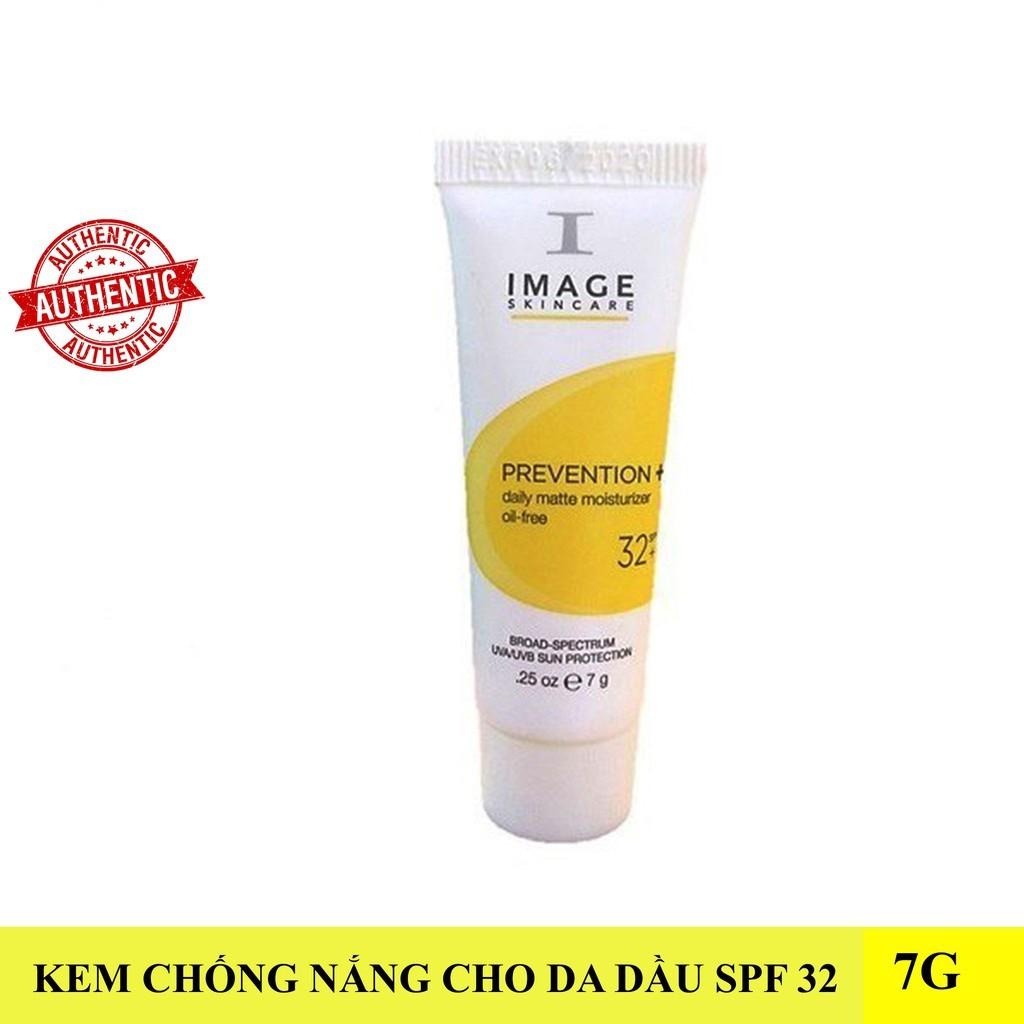 Kem Chống Nắng Vật Lý IMAGE Skincare Prevention SPF30+32+50+ Cho Da Dầu Nhờn, Da Khô, Da Hỗn Hợp Mini 7g