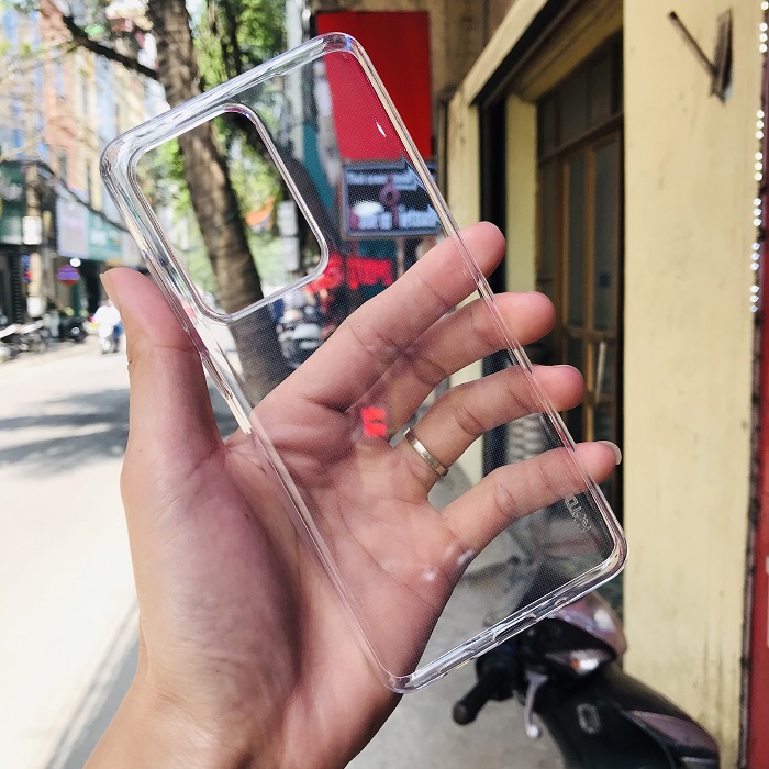 Ốp lưng silicon dẻo trong suốt dành cho SamSung Galaxy S20 Ultra