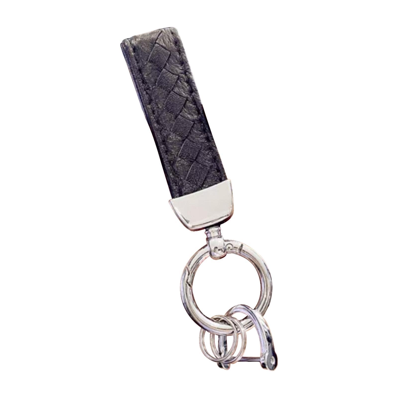 Metal Keychain Key Chain Lanyard Universal Detachable Biker Gifts Metal Keyring Car Fob Keychain for Husband Boyfriend Men and Women