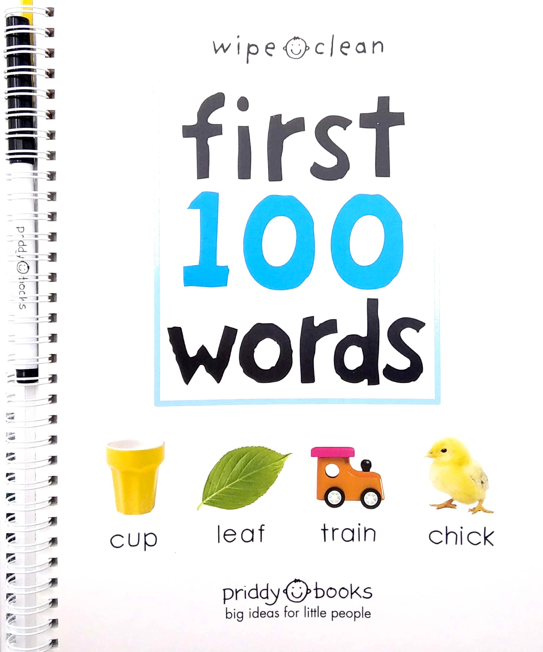 Sách Wipe Clean: First 100 Words