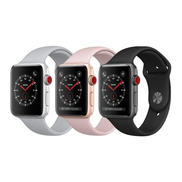 Dây đeo Apple Watch chất liệu silicon dẻo