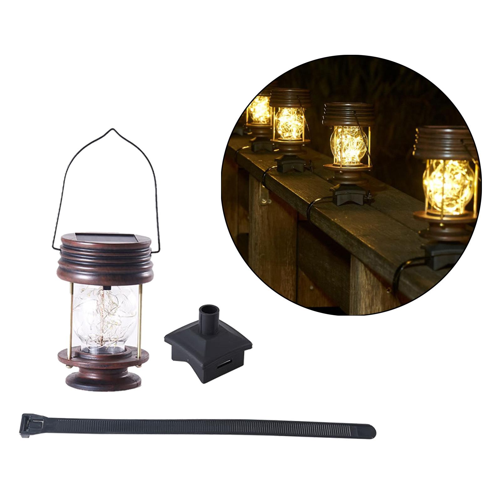 1pc Solar Lantern Lamp Solar Garden Lights Fairy Lights Decorative for Patio