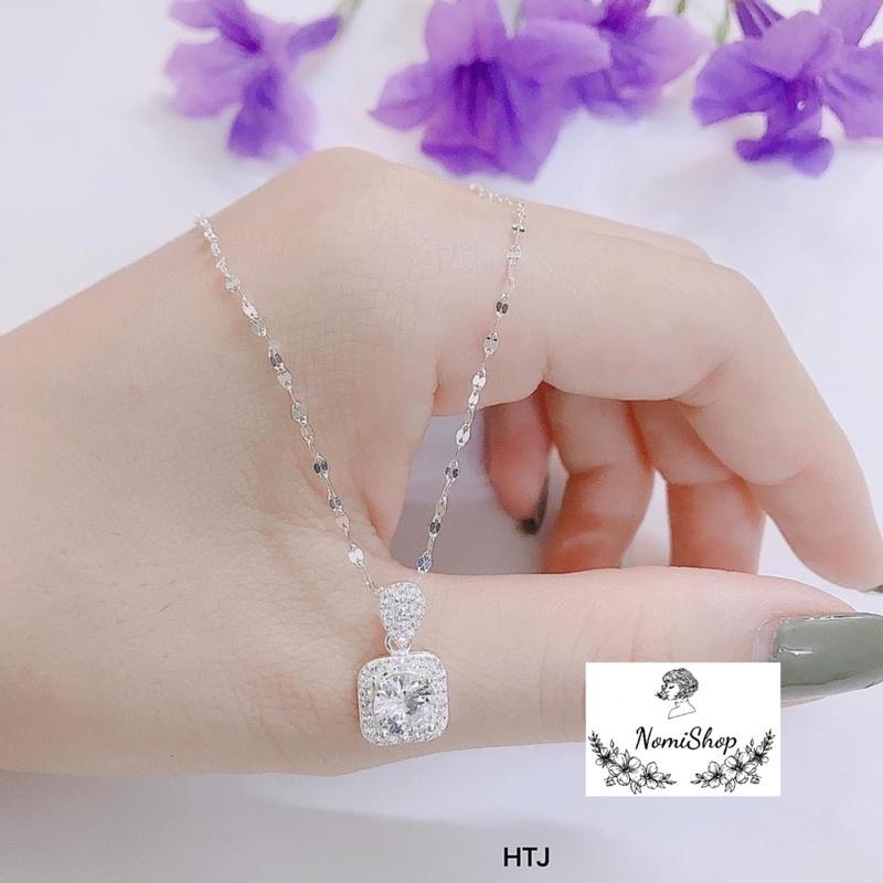Dây chuyền nữ Bạc ta, mẫu xinh xắn Hot Hit. Đa dạng Phong cách - Bạc Nomi