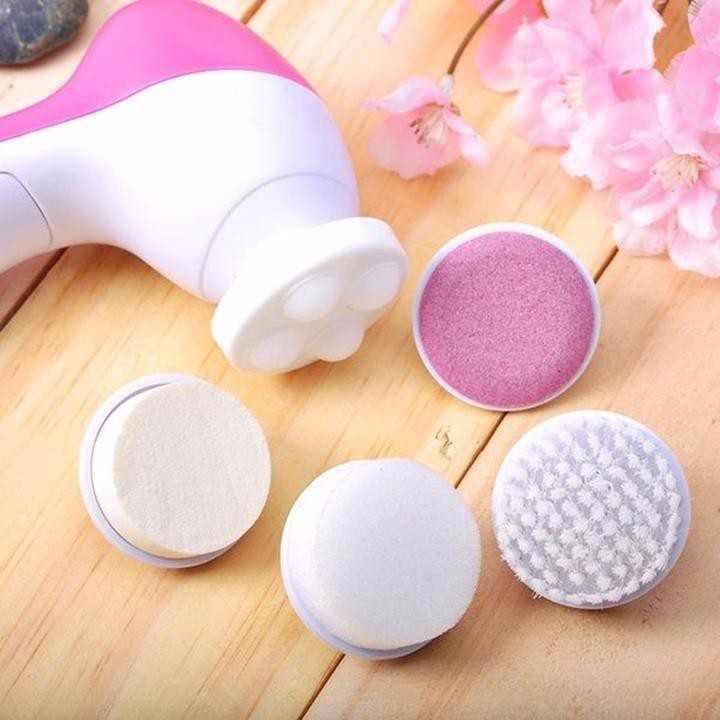 Combo Máy Massage Mặt 5 in 1- Beauty Care Massage AE- 8782