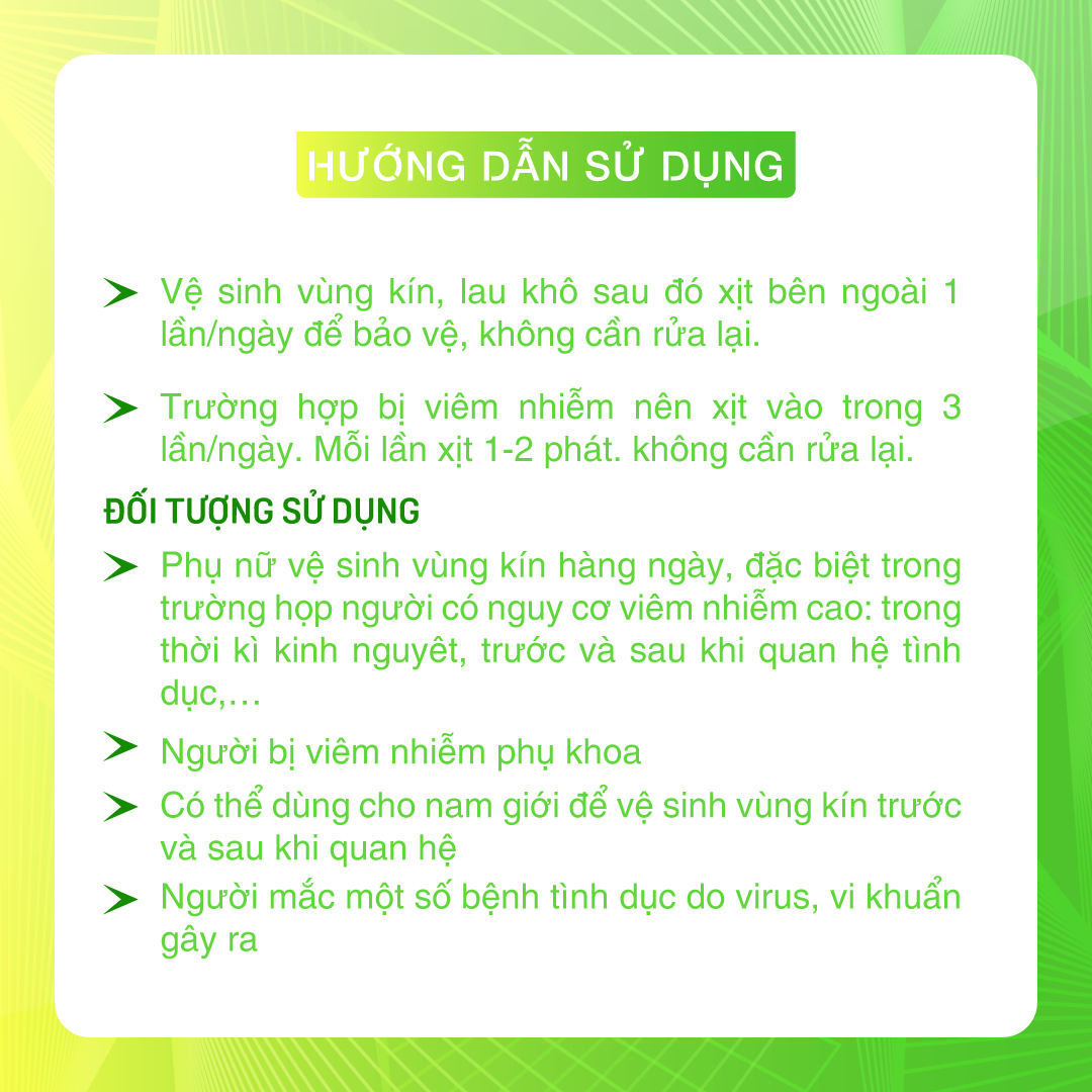 Xịt vệ sinh phụ nữ Fobe Hera - Ngăn ngừa và hỗ trợ trong các trường hợp viêm nhiễm phụ khoa - Lọ 50ml