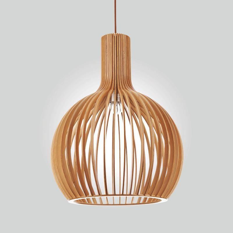 Đèn Gỗ Trang TRí Cafe, Nhà Hàng Độc Lạ