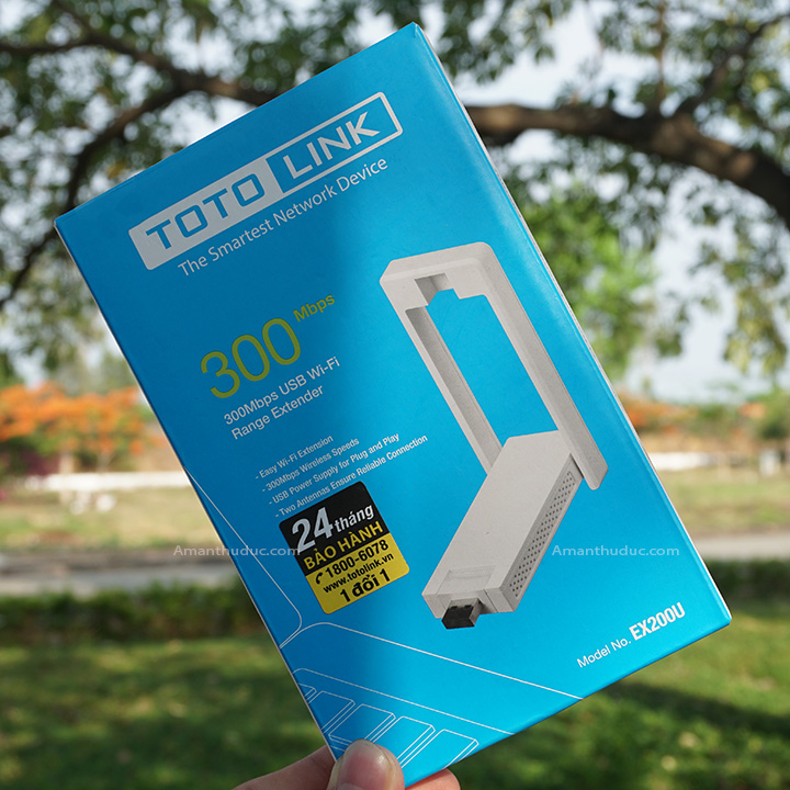 Bộ Kích Sóng Wifi 300Mbps TOTOLINK - USB Mở Rộng Sóng Wi-Fi Hàng Chính Hãng