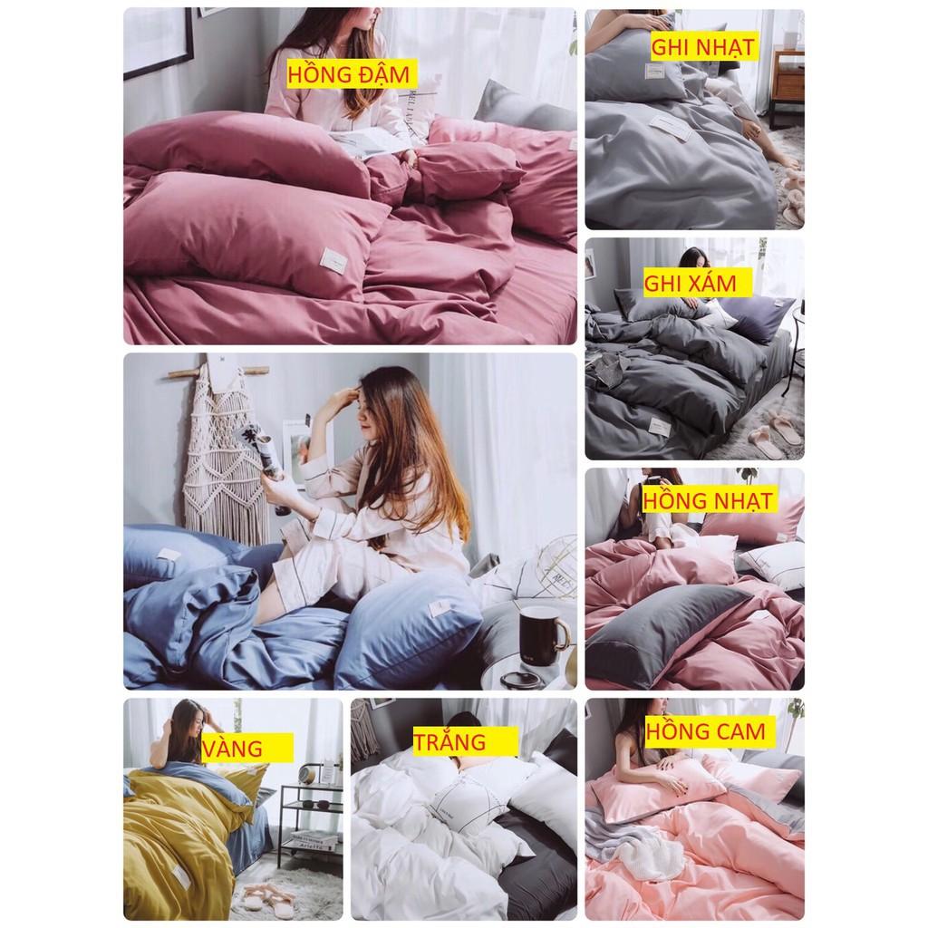 SET CHĂN GA GỐI COTTON TC ĐỦ MÀU