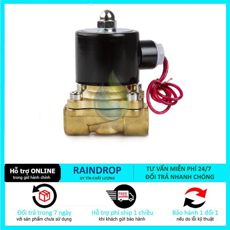 Van điện từ 34mm - 24VAC, 220VAC
