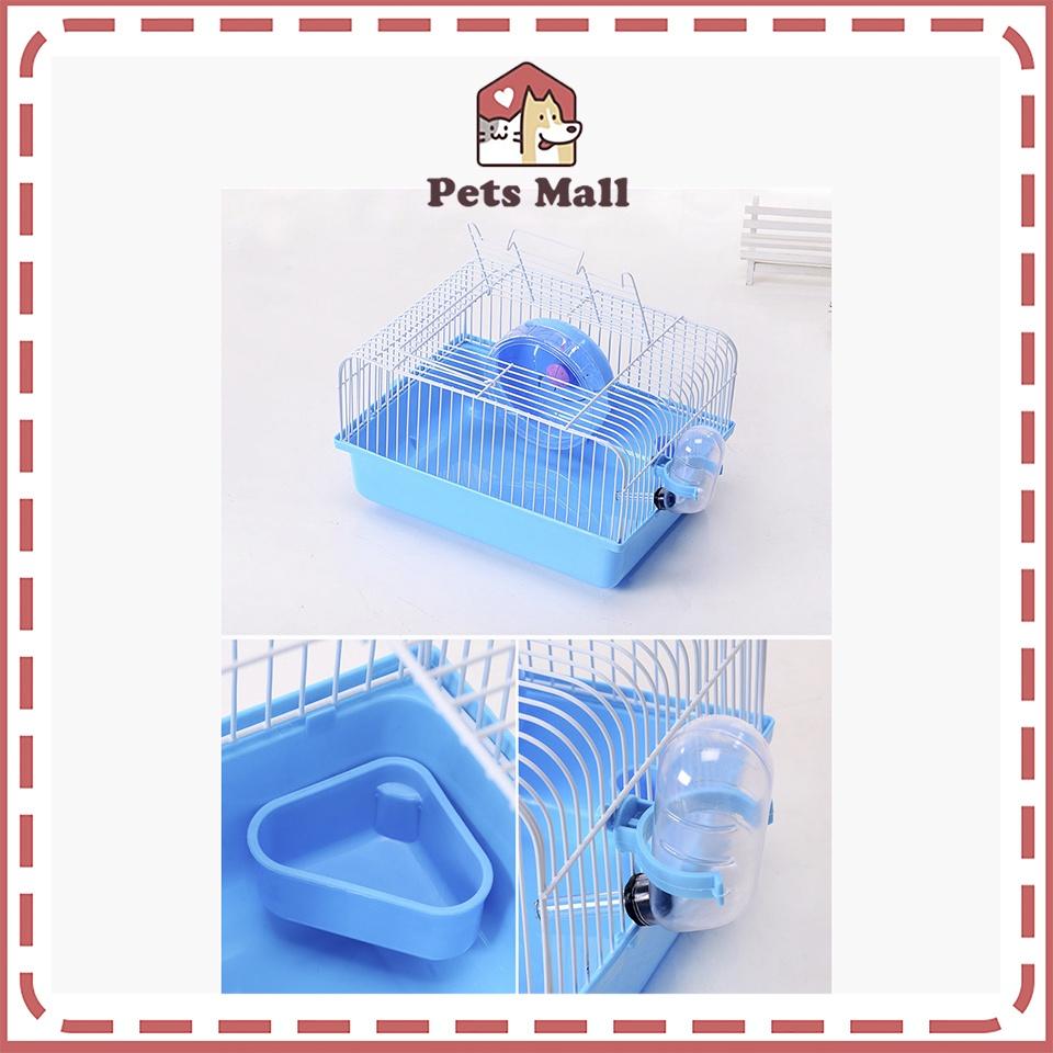 Chuồng lồng Hamster hoàng tử nhiều màu sắc cho hamster loại nhỏ, nhím, sóc, chuột