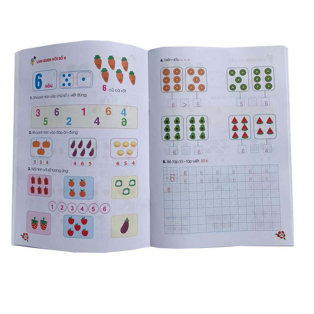 Sách - Bé học toán (Hành trang cho bé tự tin vào lớp 1)