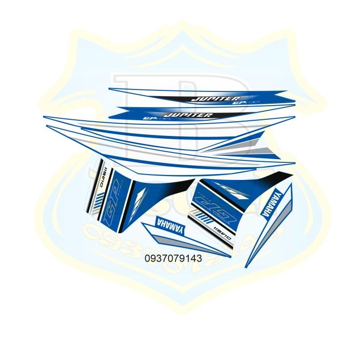 Tem rời dành cho jupiter GP trắng xanh