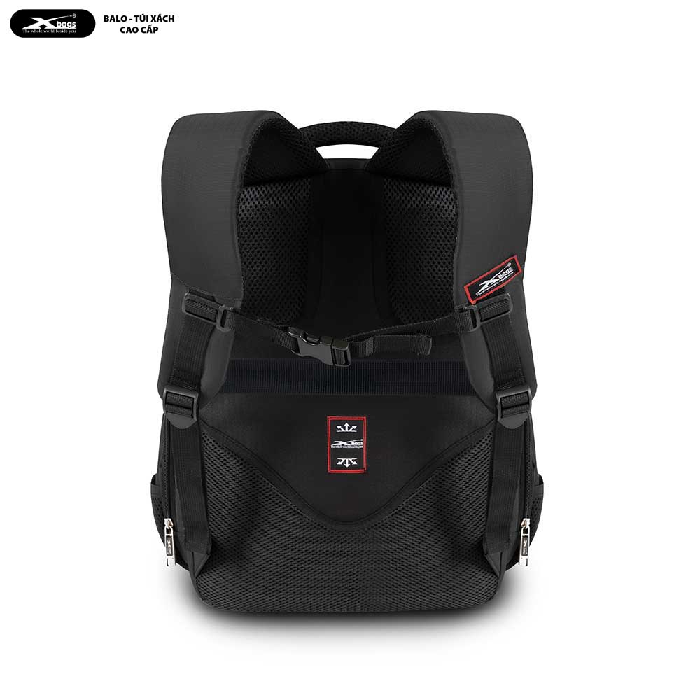 Balo Du Lịch Lớn Xbags Travel Màu Đen Đựng Laptop 17 Inch, Nhiều Ngăn Rộng Rãi, Chống Nước, Siêu Nhẹ, Cá Tính Cao Cấp XB1002!